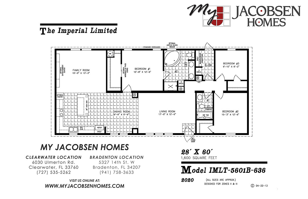 IMLT-5601 - Jacobsen Manufactured Home - MY JACOBSEN HOMES OF FLORIDA