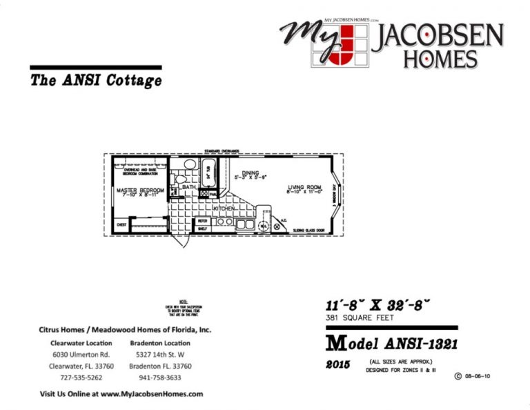 ANSI-1321 - Jacobsen Manufactured Home - MY JACOBSEN HOMES OF FLORIDA