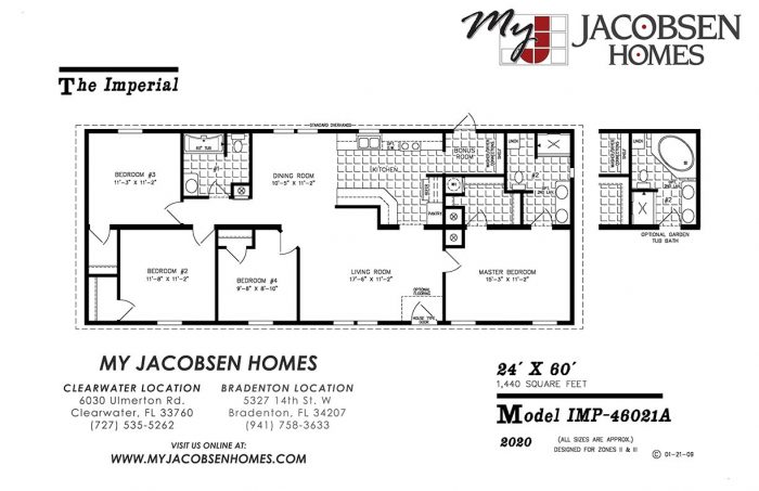 Sq Ft My Jacobsen Homes Of Florida